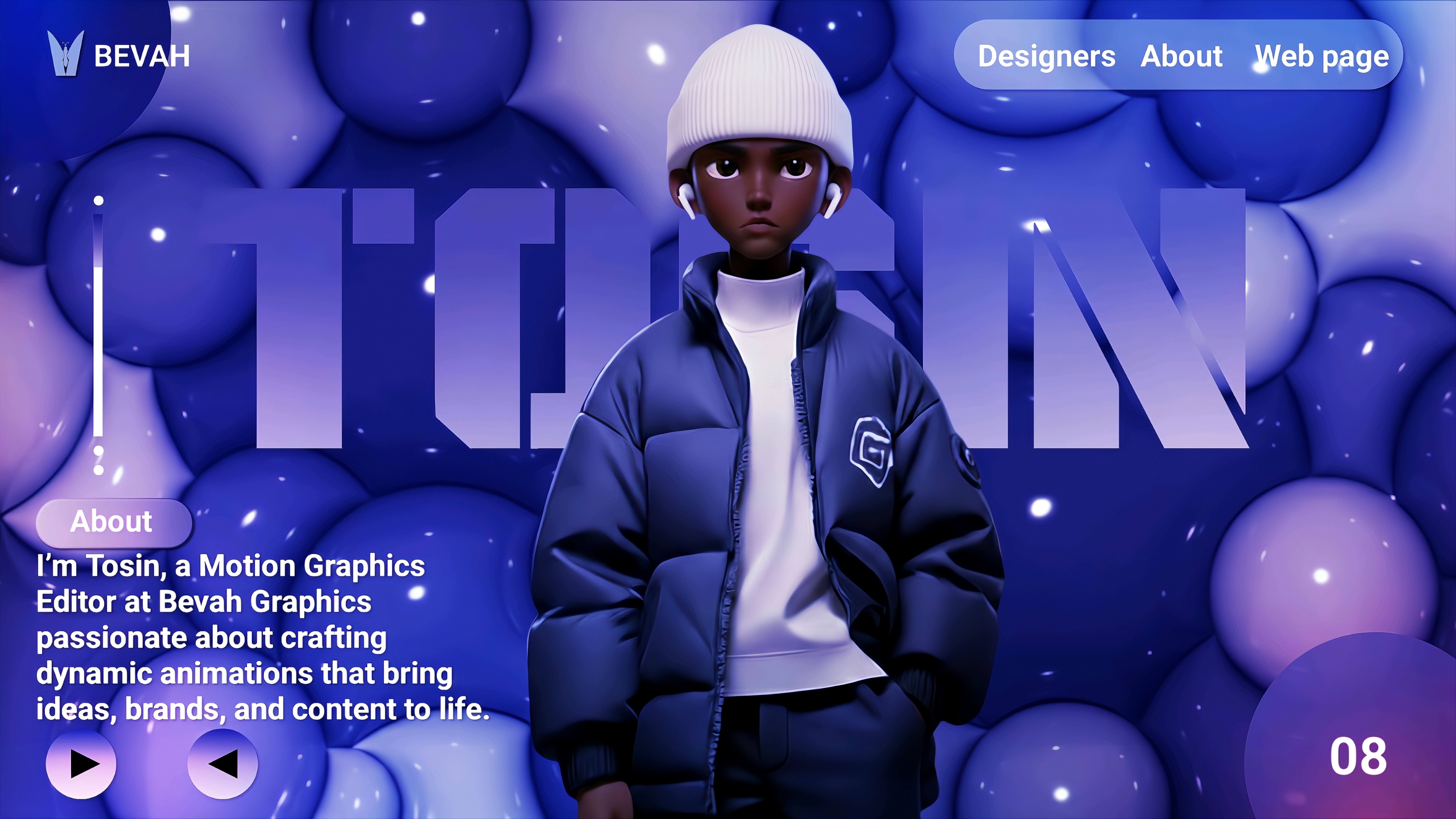 Motion Graphics Editor